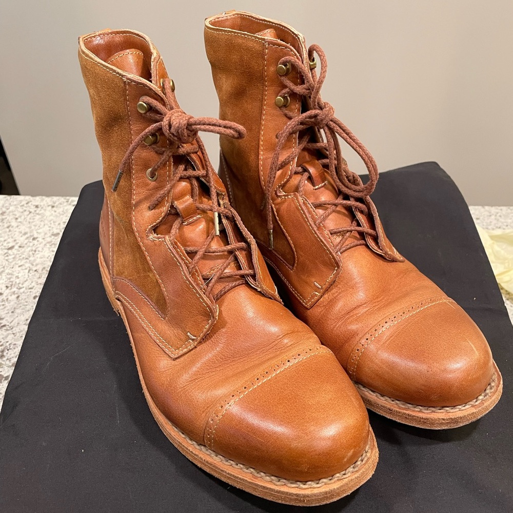 RAG & BONE Mallory Boot Mild Brown size10